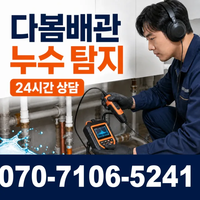 인천 항동1가 수도배관막힘 상담 이미지 5